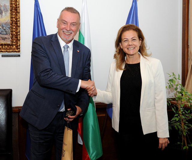 Ambassador Miroslav Toman’s Meeting at the Ministry of Defense of the Republic of Bulgaria