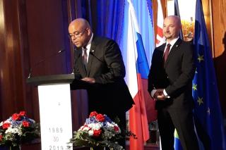 Ambassadors of the Czech Republic and Slovak Republic to Bosnia and Herzegovina Mr. Jakub Skalník and Mr. Martin Kačo