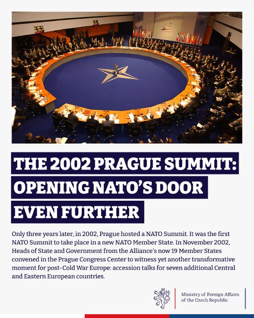 The 2002 Prague Summit: Opening NATO's door even further