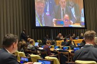 “Peace can be supported from abroad. But peace cannot be imported,” said Minister at the UN Peacebuilding Commission