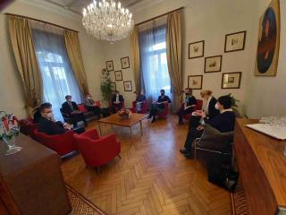 Delegazione della regione di Zlín a ZÚ Roma 