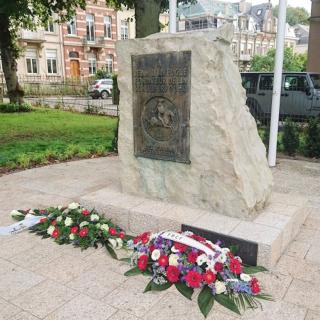 Renovace pomníku Jana Lucemburského v hlavním městě Lucemburska