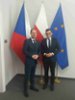 Spotkanie Ambasadora Czech Břetislava Dančáka z Wojewodą Kujawsko-Pomorskim Michałem Sztyblem
