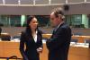 Náměstkyně Lenka Dupáková, ECOFIN, Brusel, 13. 3. 2018