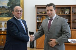 State Secretary met with the Ambassador of the Arab republic of Egypt