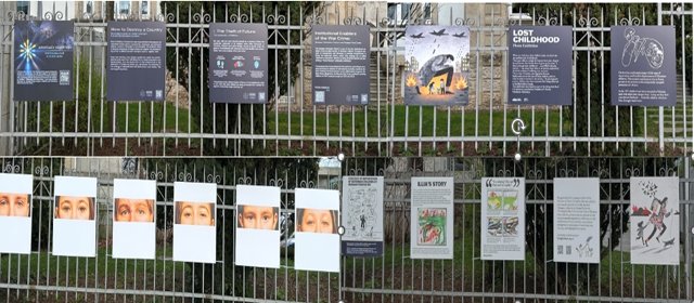 Outdoor exhibition LUkraine