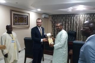 Setkání s vicepresidentem Sierra Leone, M.J.Jalloh 