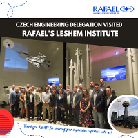 Czech Engineering Delegation Opens Israel Mission with Strategic Visit to RAFAEL's Leshem Institute