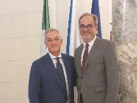 Incontro Ambasciatore con Presidente Pagano