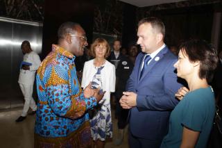 Minister O.A.Akoto and minister M.Jurečka