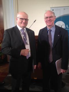 Daniel Herman und Norbert Lammert