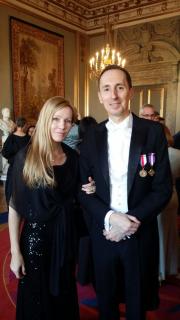 The Ambassador of the Czech Republic Jiří Brodský with his wife     