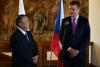 Ministr Petříček jednal s předsedou Dolní komory japonského Parlamentu Tadamori Oshimou