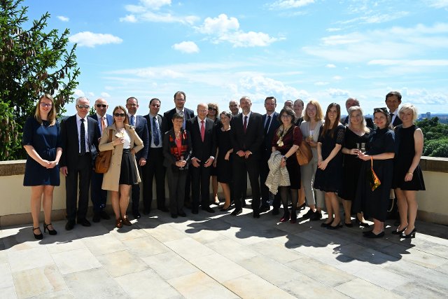 Judges of the Court of Justice of the EU for the first time in Czechia