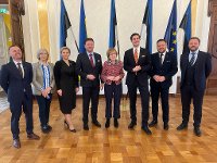 Tšehhi parlamendi saadikutekoja mandaadi- ja immuniteedikomisjoni liikmete külaskäik.