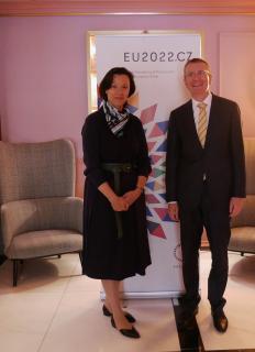 ES vēstnieku tikšanās ar Latvijas ārlietu ministru