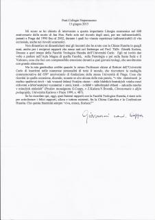 Discorso di S.Em.za Giovanni Cardinale Coppa