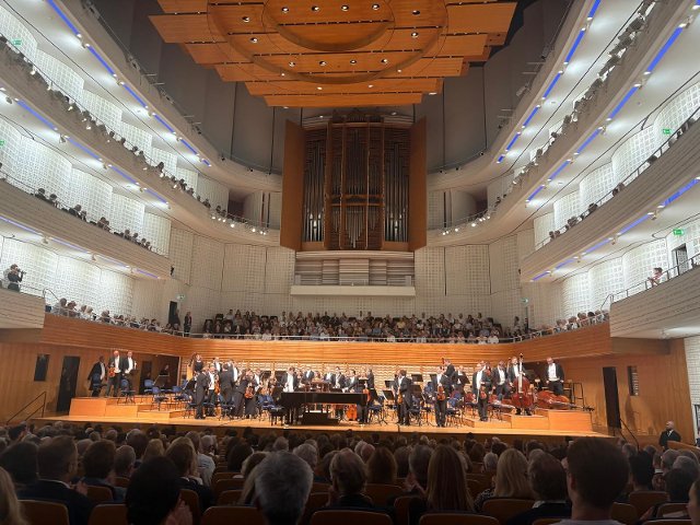 Česká filharmonie vystoupila v Lucernu