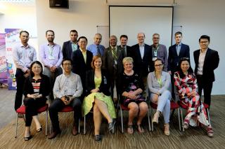  Podnikatelská delegace s prezidentem Malaysia Green Building Confederation Ahmadem Izdiharem Supaatem.  