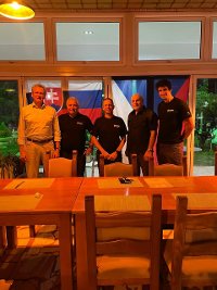 Ambassadors support firefighters