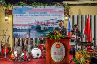  Ngài Đại sứ phát biểu tại sự kiện 