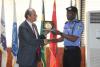 Jednání velvyslance Marka Skolila s Generálním inspektorem M. A. Adamu/ Meeting of the Ambassador Marek Skolil and the Nigerian Inspector General of Police/ Réunion de l'Ambassadeur Marek Skolil et de l'Inspecteur Général de la Police du Nigéria