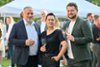v.l.n.r.: Wilhelm Hausmann, MdL/CDU – Generalkonsulin Kristina Larischová – Dietmar Schulmeister, Beauftragter für Bundes- und Europaangelegenheiten bei der Metropolregion Rheinland