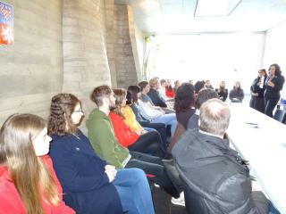 Studenti euregionů Egrensis a Bavorský les - Šumava na návštěvě konzulátu