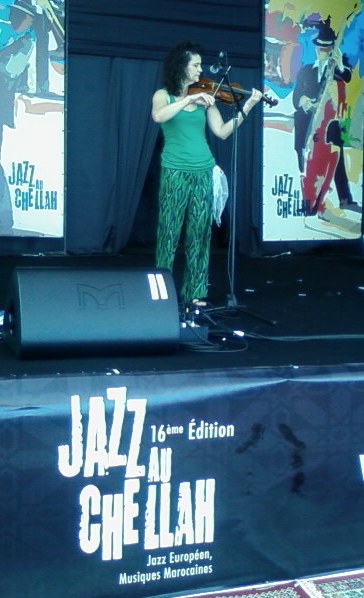 Iva Bittova na festivalu Jazz au Chellah
