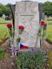 Grave of Sergeant Bohumil Votruba in Silloth, the last visited grave of the „Never Forgotten“ project. 