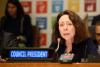 President Chatardova opens HLPF 2018