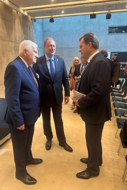 Václav Klaus in Switzerland not only about the present and future of Europe