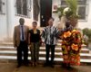 Velvyslanec Bílek přivítal nejvyššího náčelníka Togbegu Gbedegbleme Akpatsu II na Velvyslanectví České republiky/Ambassador Bílek Welcomed Paramount Chief Togbega Gbedegbleme Akpatsa II at the Czech Embassy