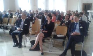 Teilnehmer der 22. Sitzung im Sitzungssaal der Abtei Waldsassen.