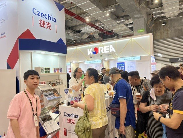 Czech Pavilion together
