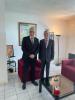 Z. Krejci and Ambassador of France François Barateau