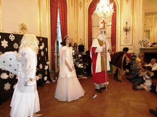 La fête de Saint-Nicolas.