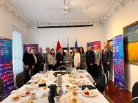 Mitterrand breakfast on human rights in Belarus