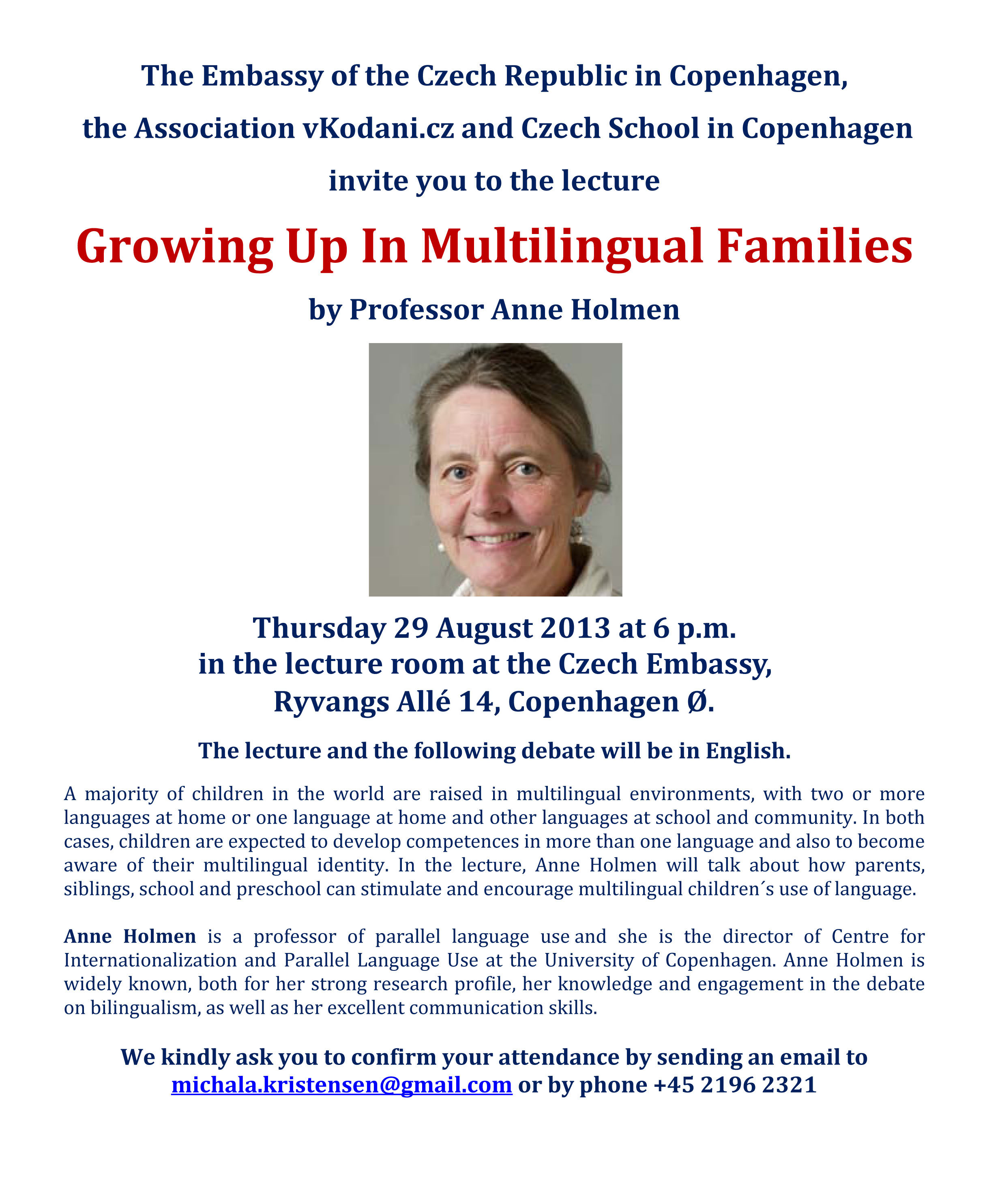 Lecture Multilingual Children