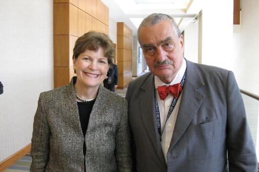 Setkání ministra Schwarzenberga se senátorkou Jeanne Shaheen