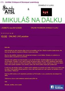 Mikuláš 2020 - trochu jinak