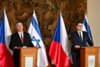MInistr Lipavský přivítal nového ministra zahraničních věcí státu Izrael / Minister Lipavský welcomed the new Minister of Foreign Affairs of the State of Israel
