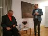 Famous Norwegian writer Thorvald Steen presented his latest novel at the Ambassador's Residence