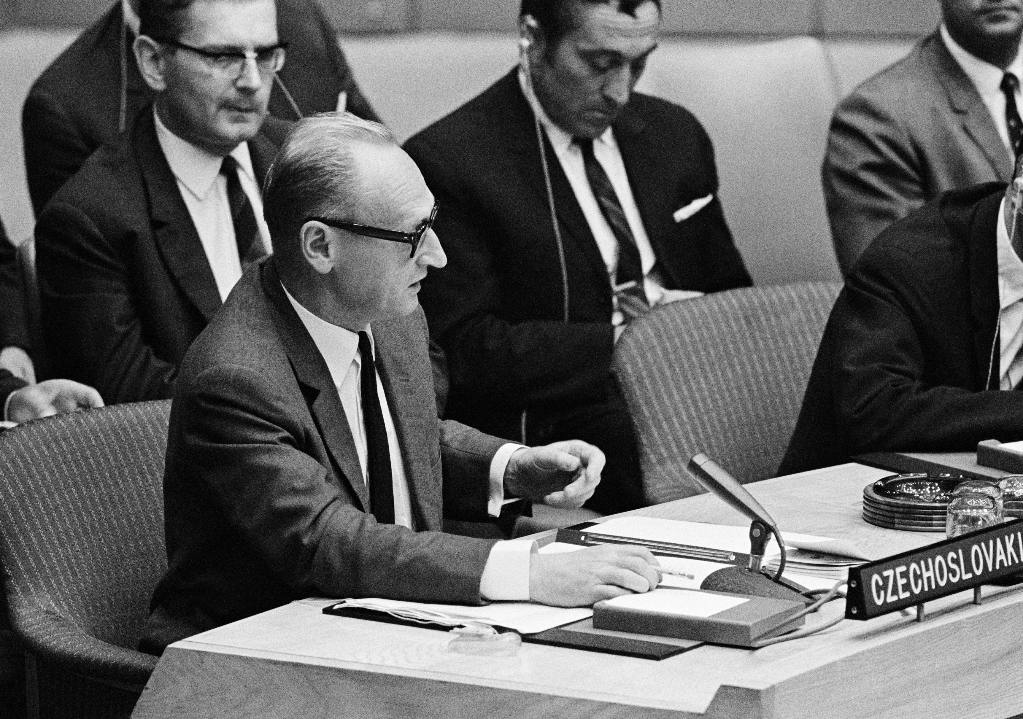 J Hájek v OSN 24 8 1968