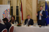 Pracovní oběd velvyslanců členských států EU s premiérem Belgie Alexandrem De Croo
