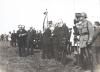 Slavnostní předání praporu 21. pluku čs. legionářů v Darney, 30.6 1918