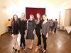Students of Prague Dance Conservatory with the Czech Ambassador Gabriela Tománková