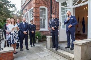 Ambassador Libor Sečka launches the reception