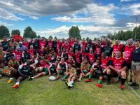 Czech stars XV po zápasu v Dračích horách