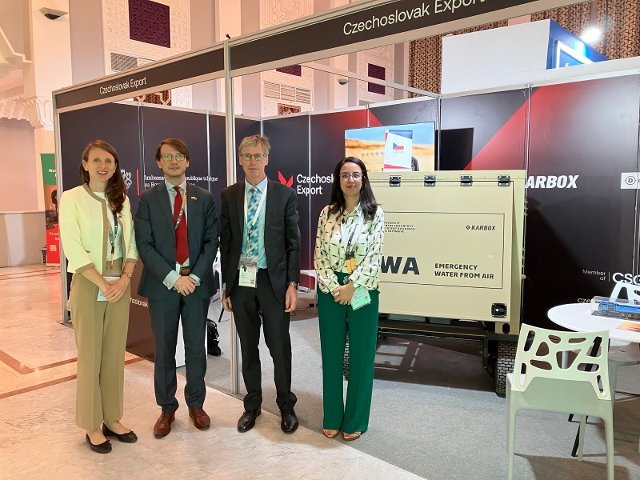 Stand tchèque au World Power to X Summit